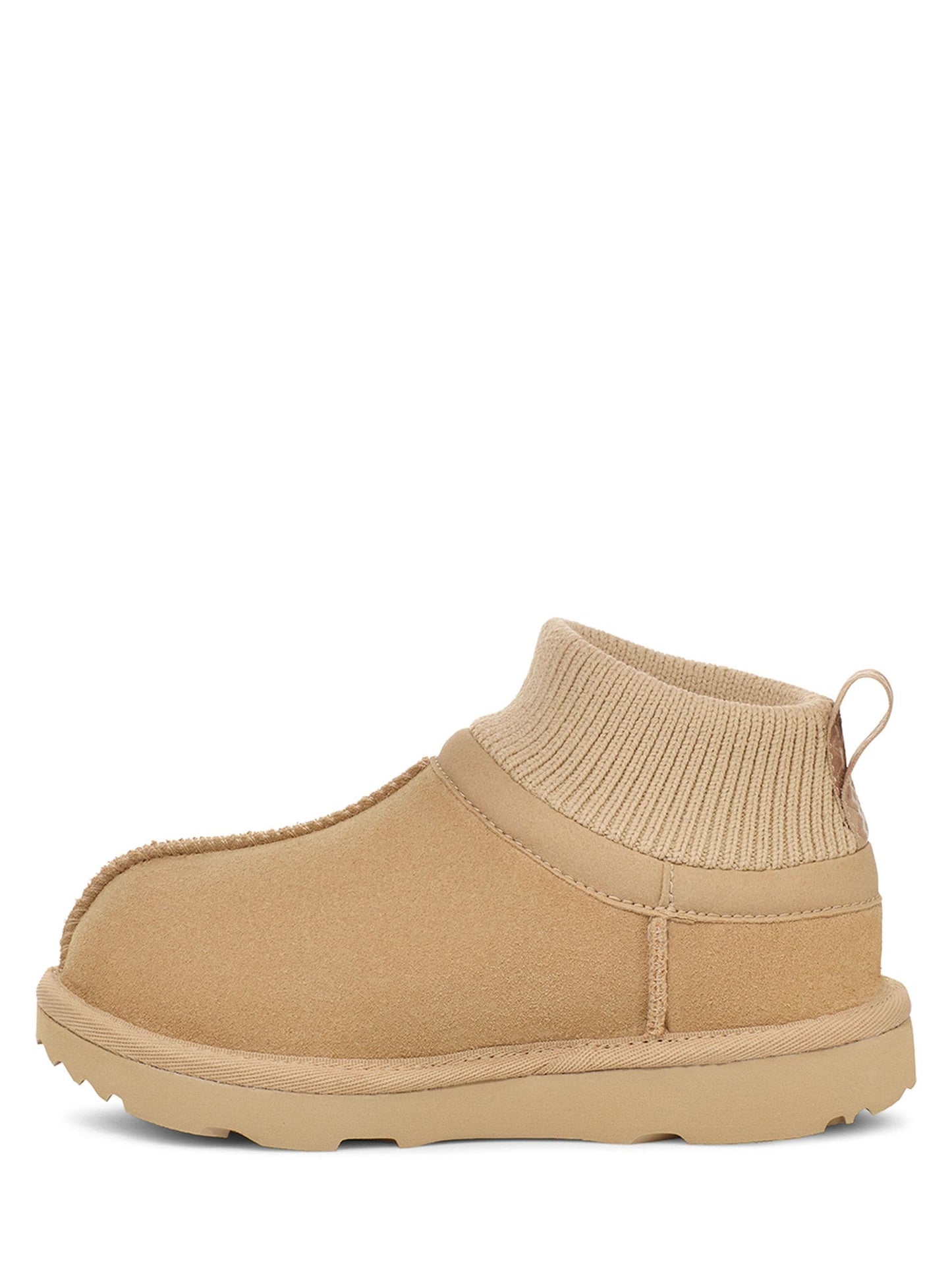 UGG Cream Toddler Classic Ultra Stretch Cuff Slippers