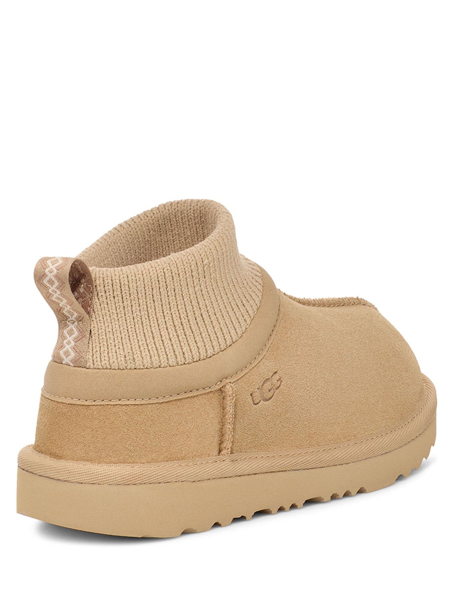 UGG Cream Toddler Classic Ultra Stretch Cuff Slippers