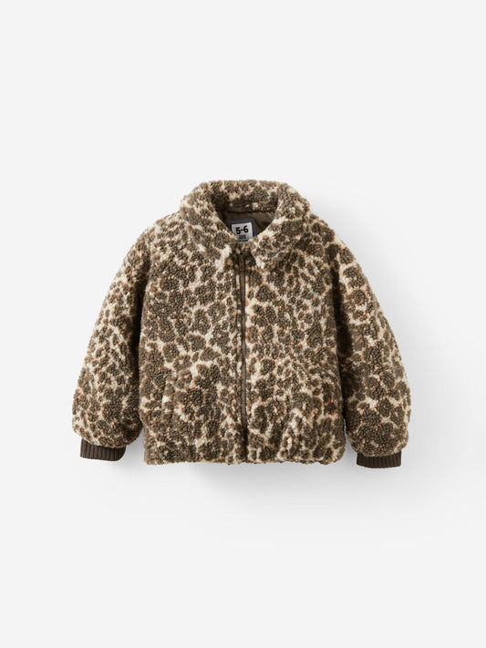 Cotton On Animal Teddy Bomber Jacket