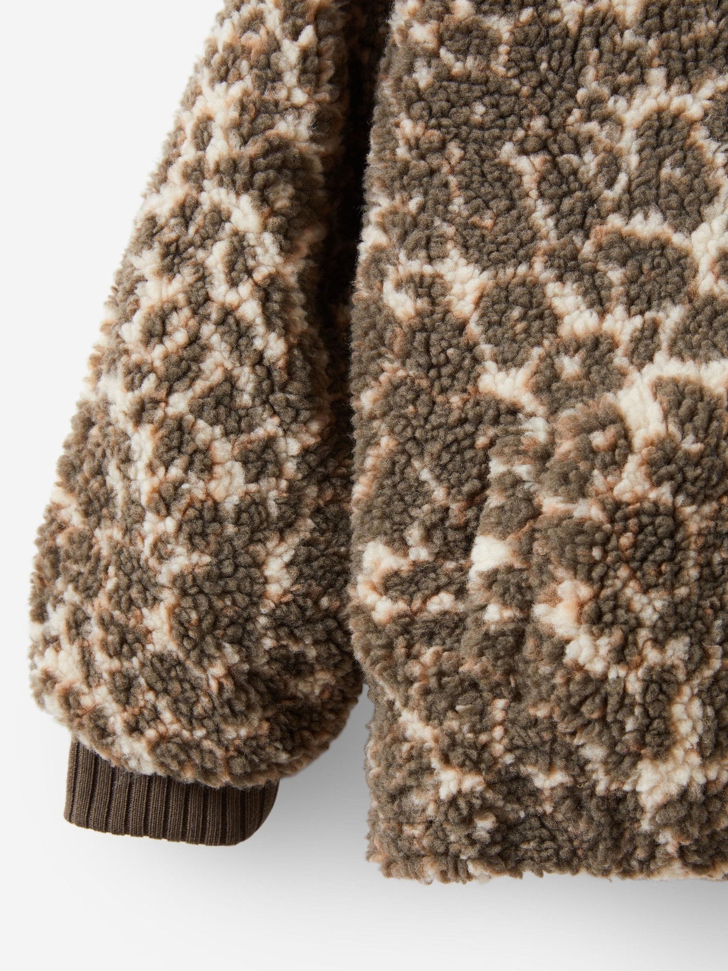 Cotton On Animal Teddy Bomber Jacket