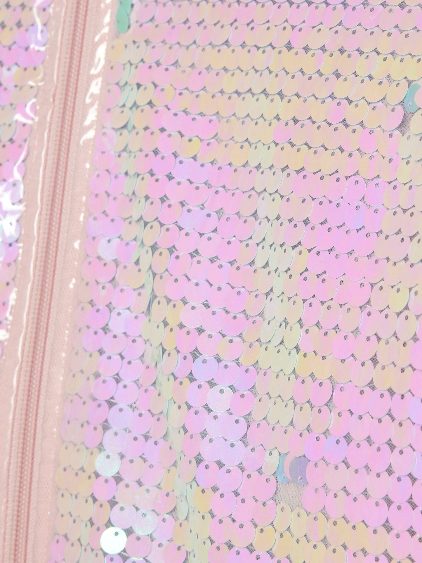 River Island Pink Sequin Rainmac Coat