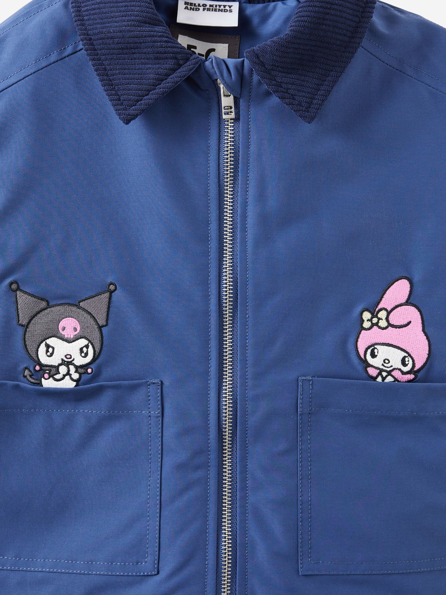 Cotton On Blue Hello Kitty Oversized Barn Jacket