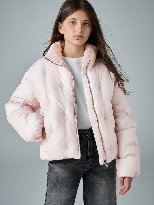 smALLSAINTS Light Pink Padded Jacket