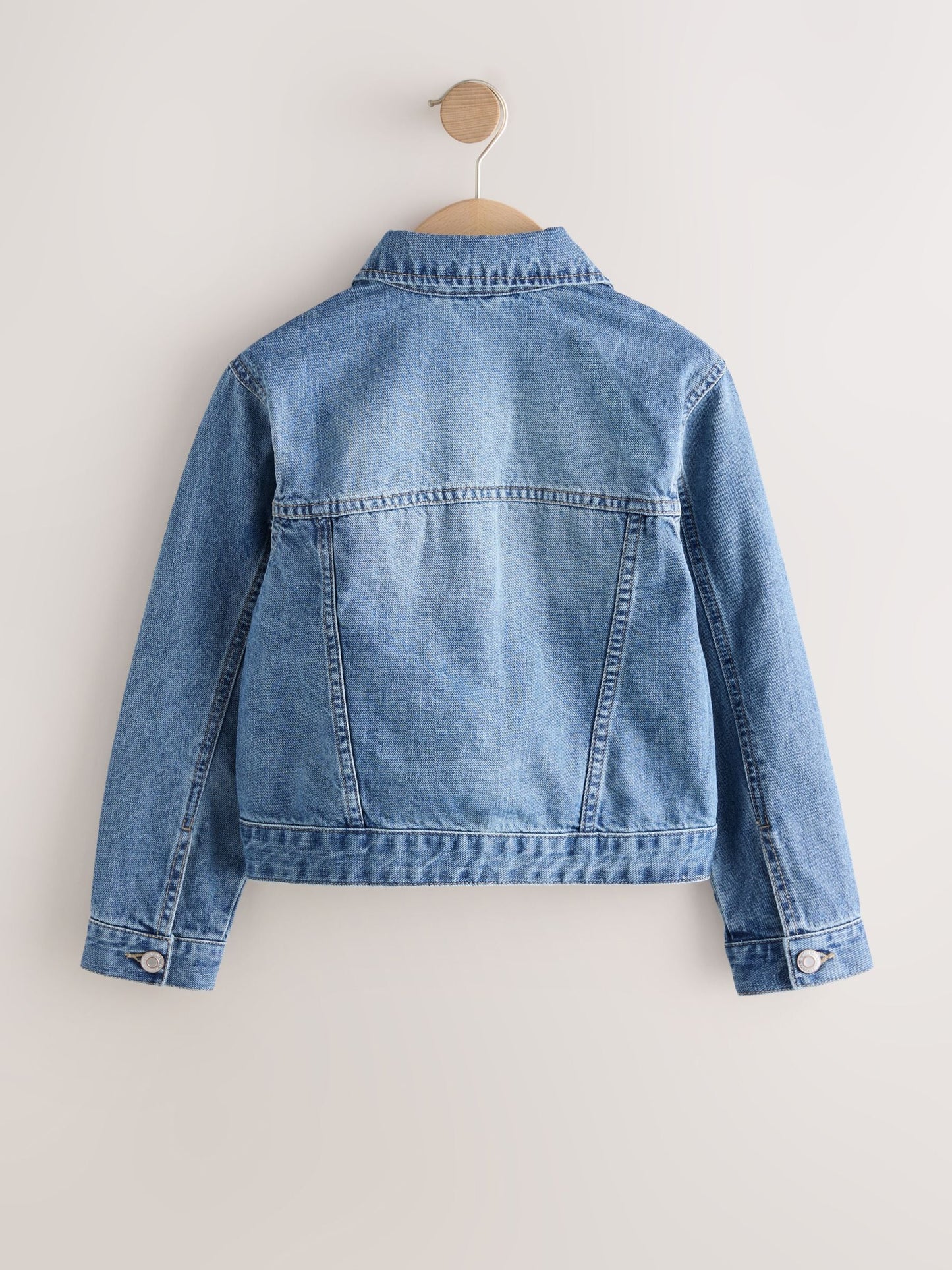 Mid Blue Denim Western Jacket (3-16yrs)