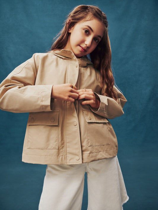 Gap Cream Anorak Jacket (4-13yrs) (4-13yrs)