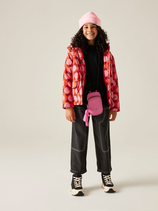 Regatta Red Orla Girls Waterproof Jacket
