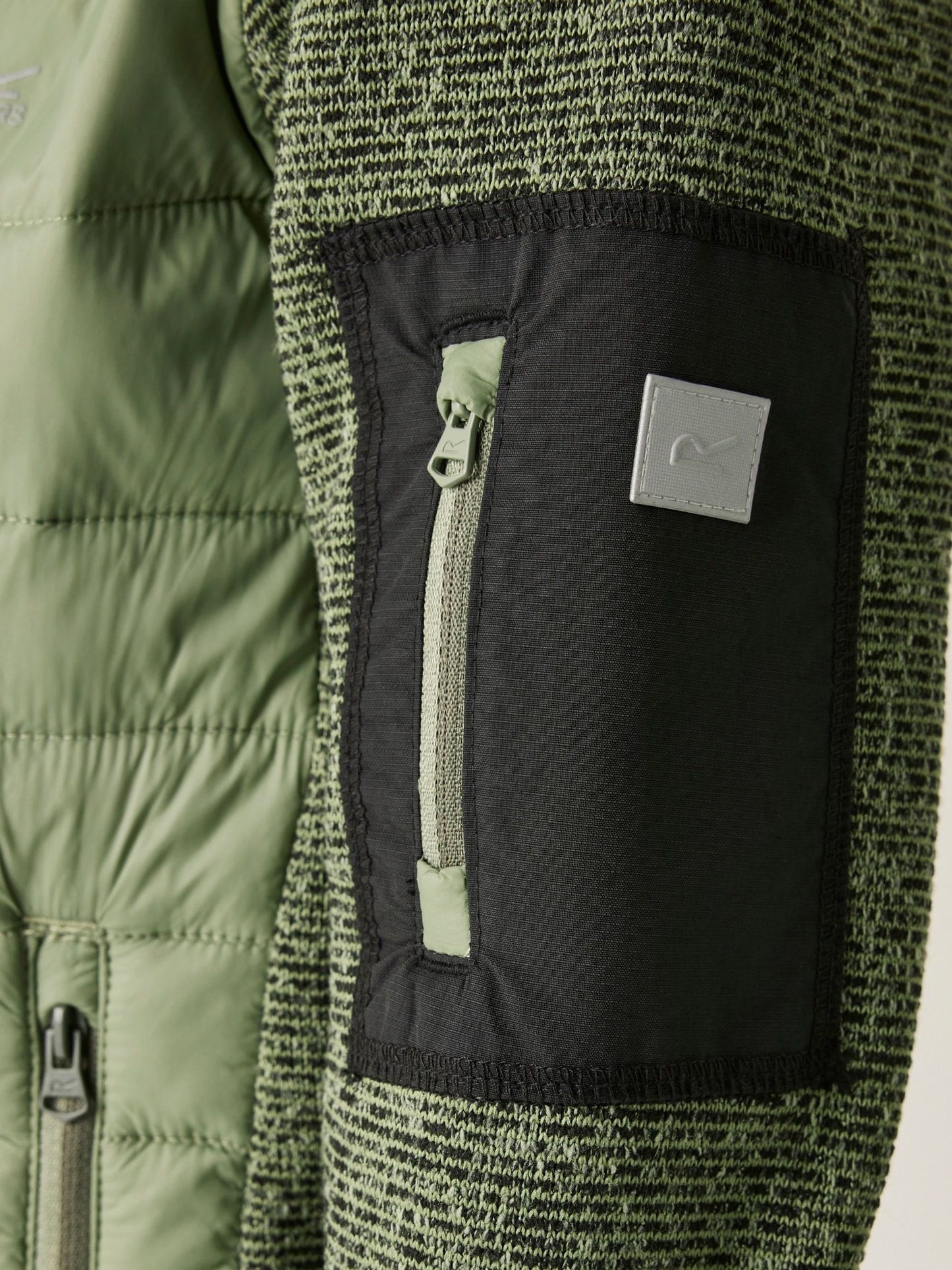 Regatta Green Jr Newhill Hybrid Coat