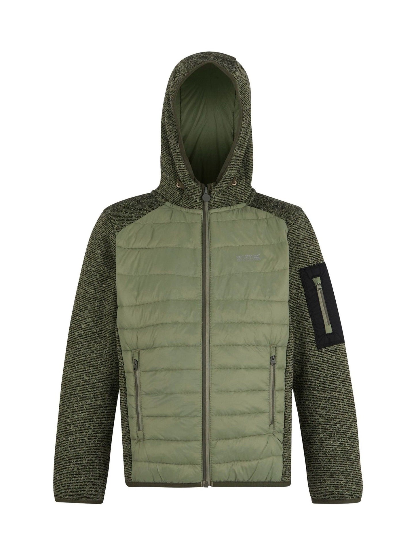Regatta Green Jr Newhill Hybrid Coat