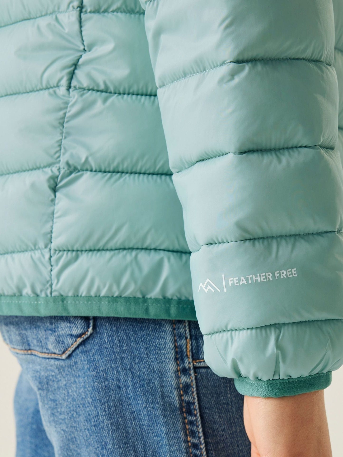 Regatta Green Jnr Hooded Marizion Midweight Coat