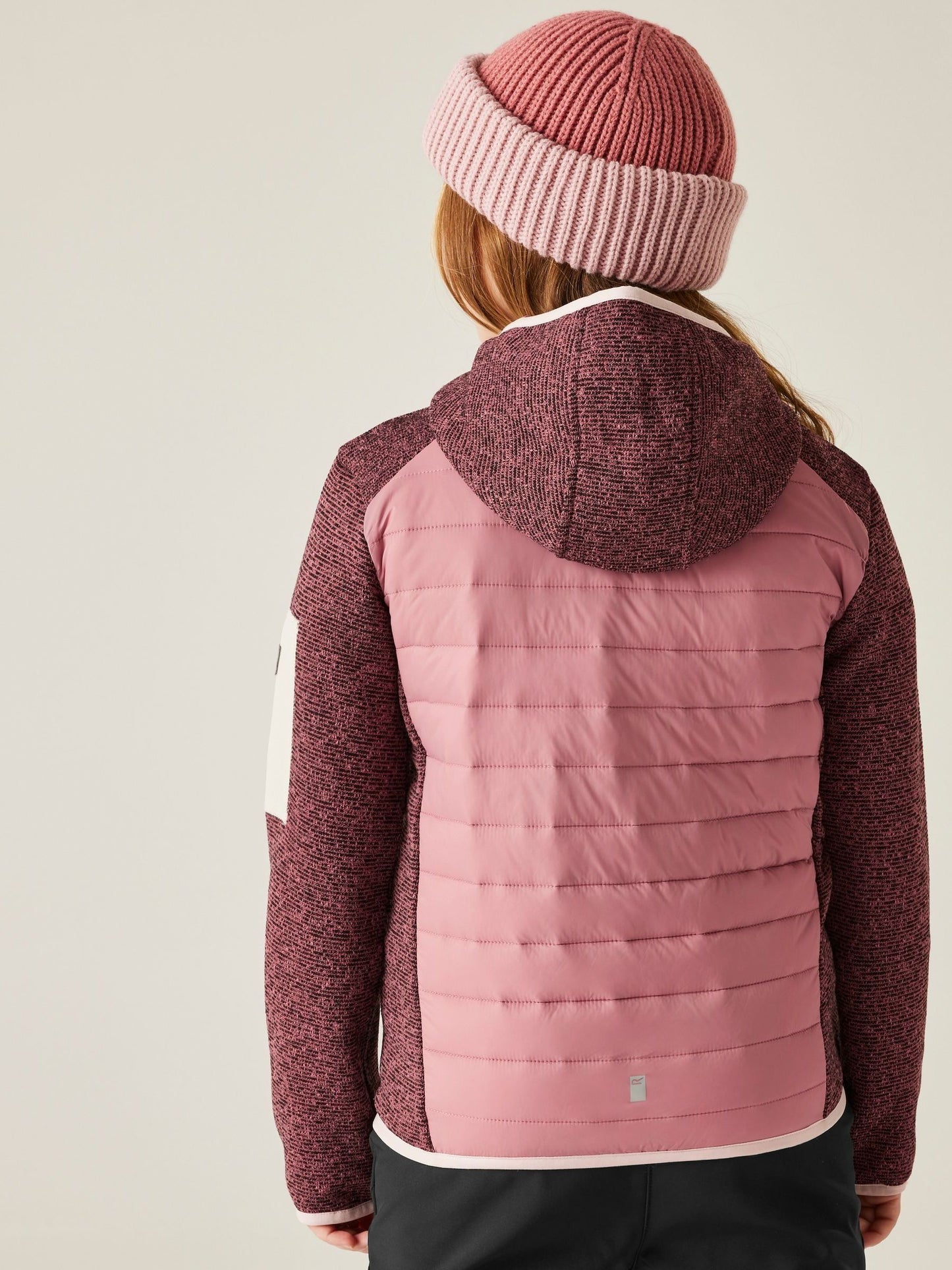 Regatta Pink Jr Newhill Hybrid Coat