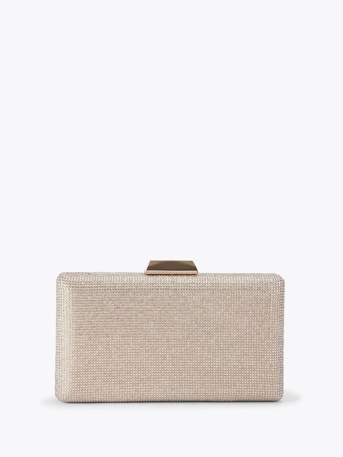 KG Kurt Geiger Brooke Altın Clutch Çanta