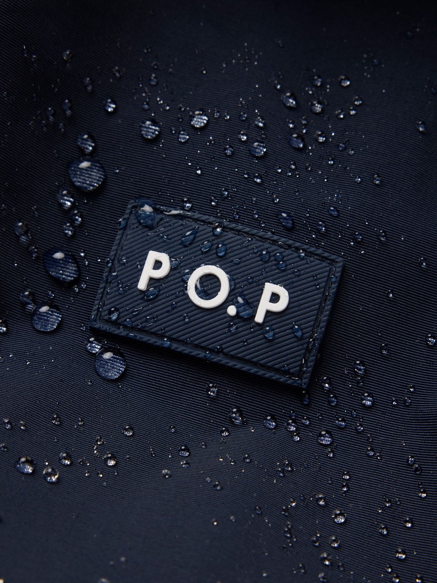 Polarn O. Pyret Blue Waterproof Shell Coat