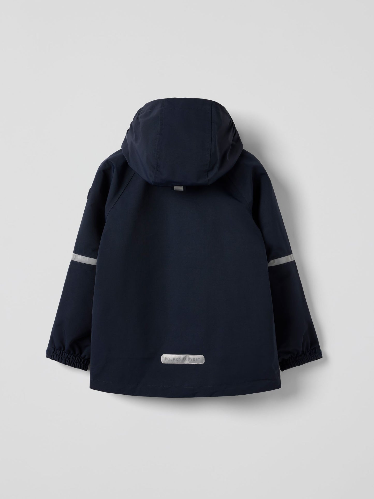 Polarn O. Pyret Blue Waterproof Shell Coat