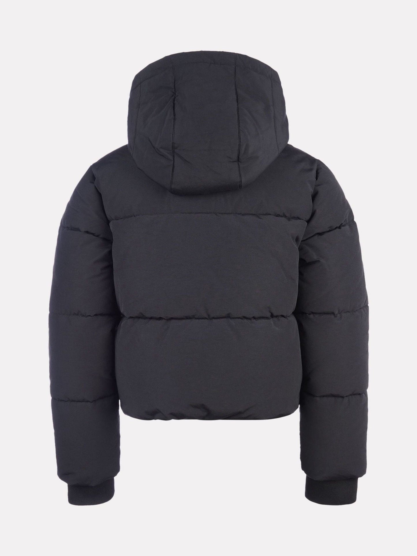 New Balance Black Wide Baffle Puffer Jacket