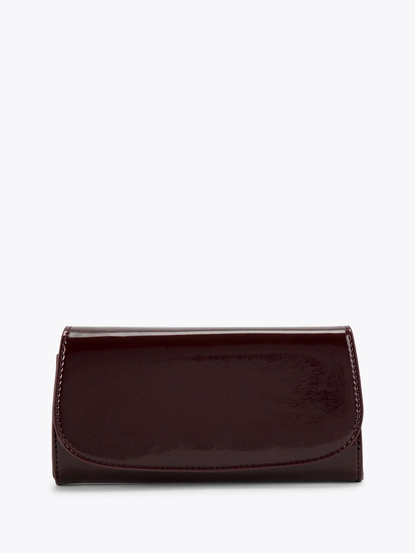 KG Kurt Geiger Carvela Blake Bordo Kırmızı Clutch Çanta