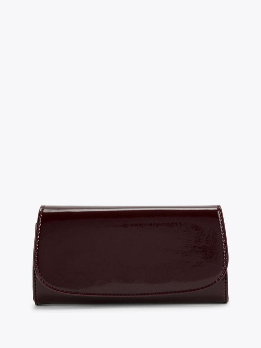 KG Kurt Geiger Carvela Blake Bordo Kırmızı Clutch Çanta