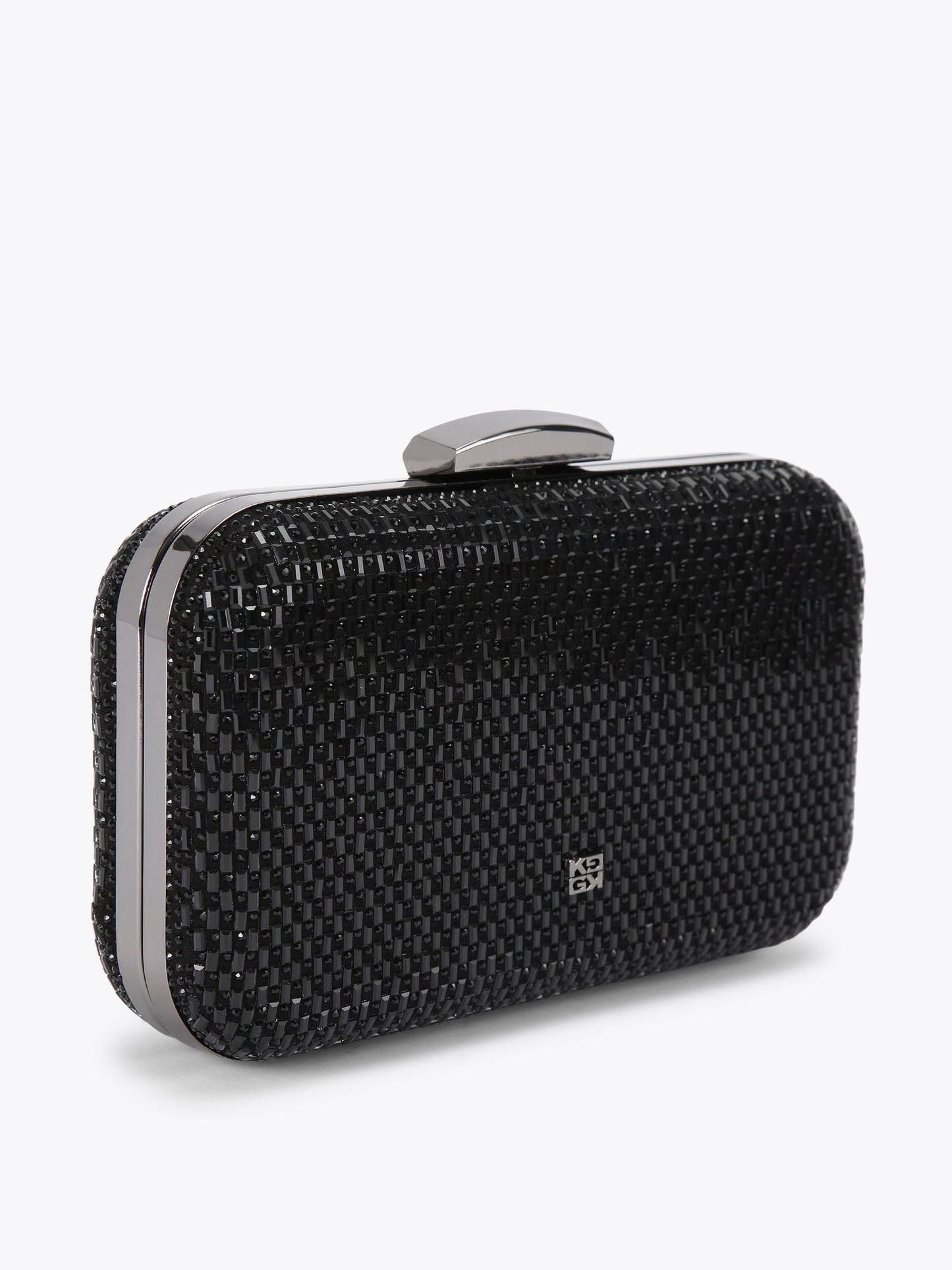 KG Kurt Geiger Siyah Box Clutch Çanta