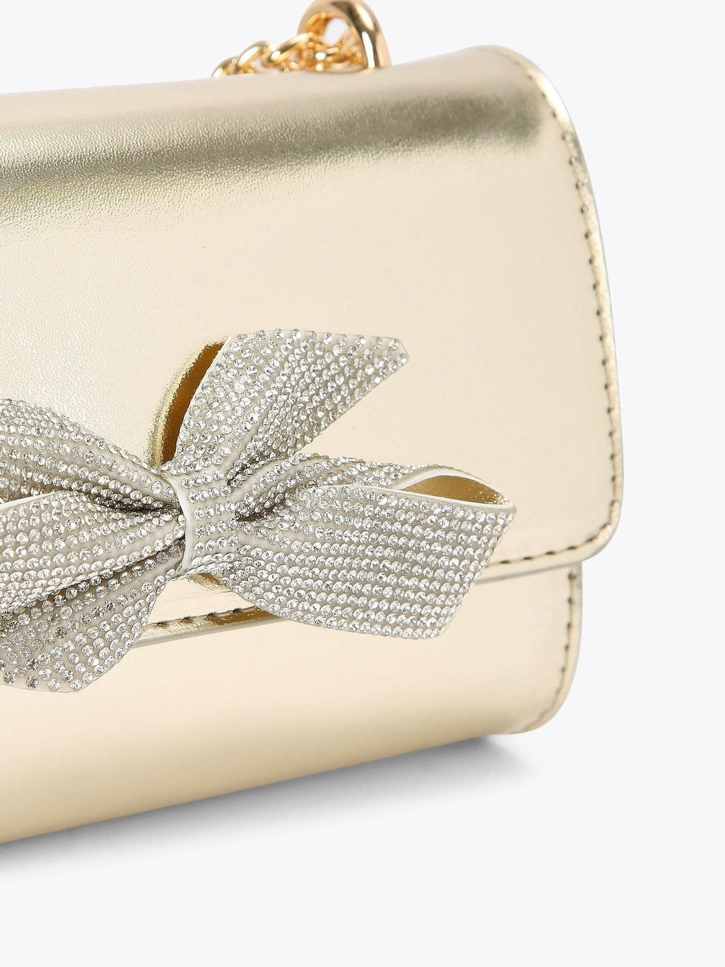 KG Kurt Geiger Altın Renk Clutch Çanta