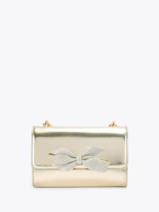KG Kurt Geiger Altın Renk Clutch Çanta