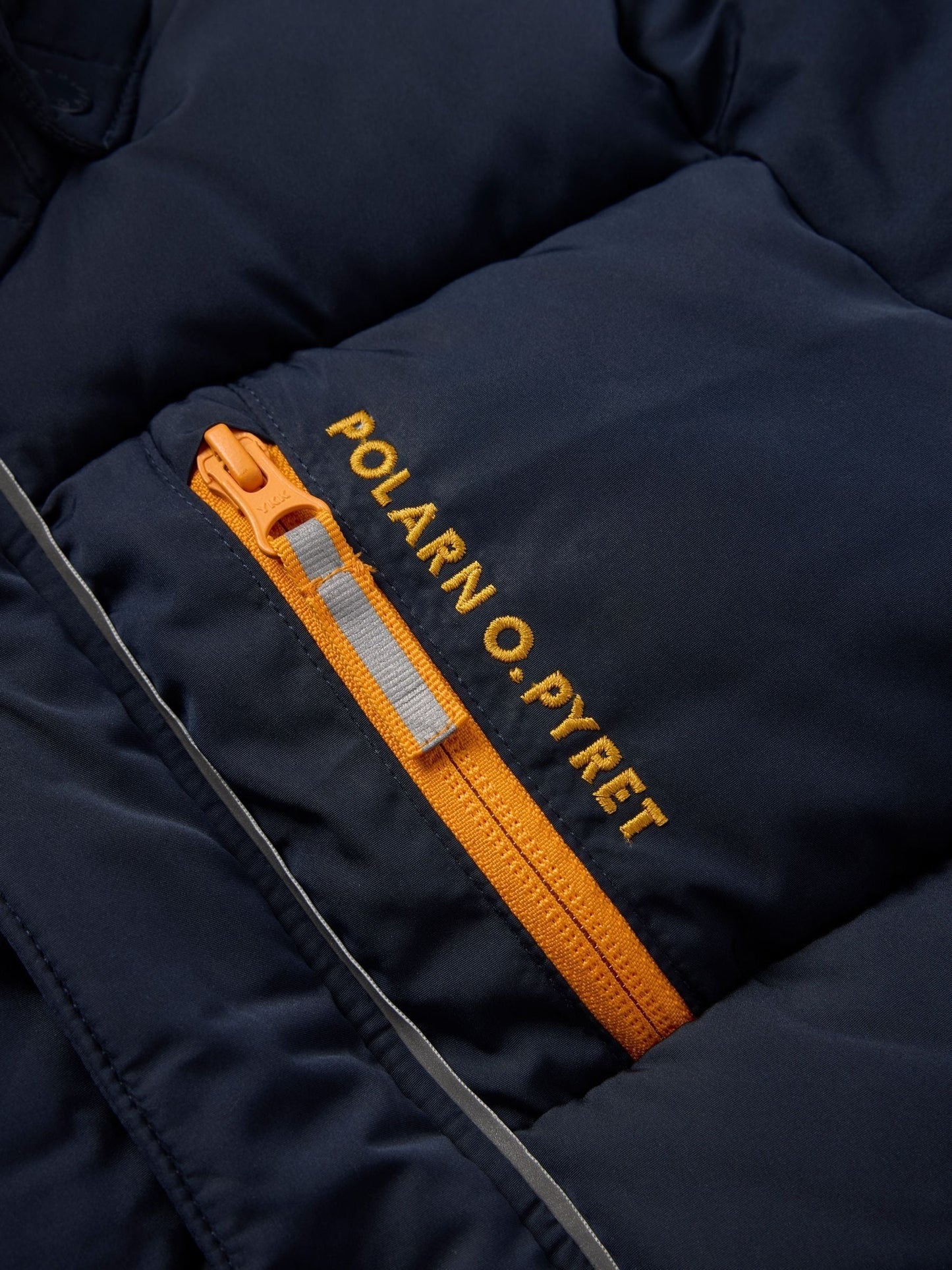 Polarn O. Pyret Blue Padded Water Resistant Puffer Coat