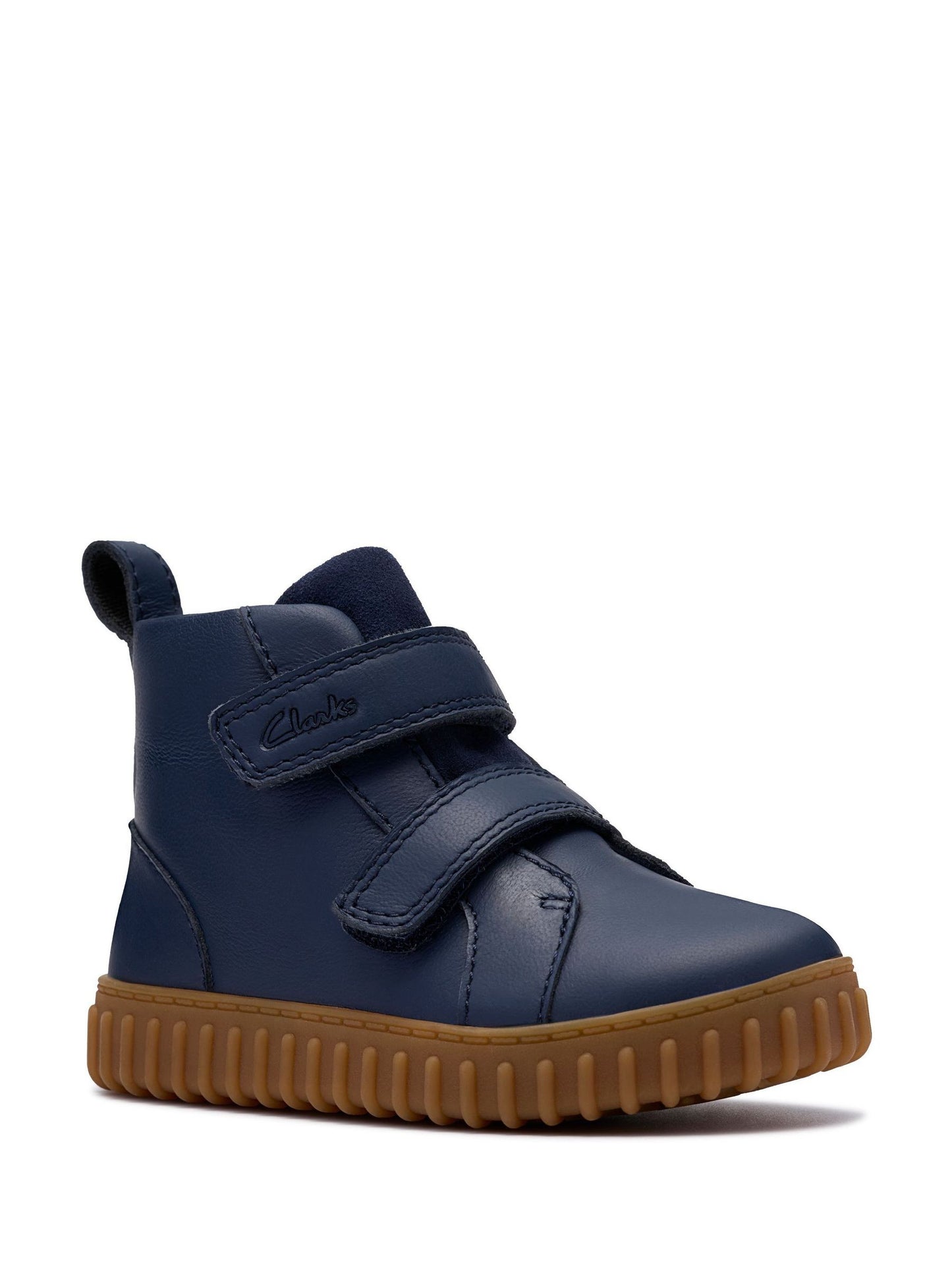 Clarks Blue Standard Fit (F) Cove Sky Toddler Boots