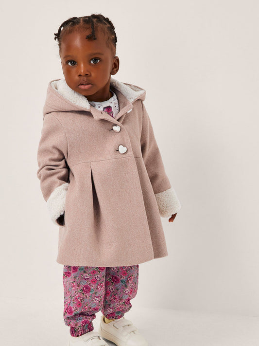 Monsoon Brown Baby Bunny Hooded Coat