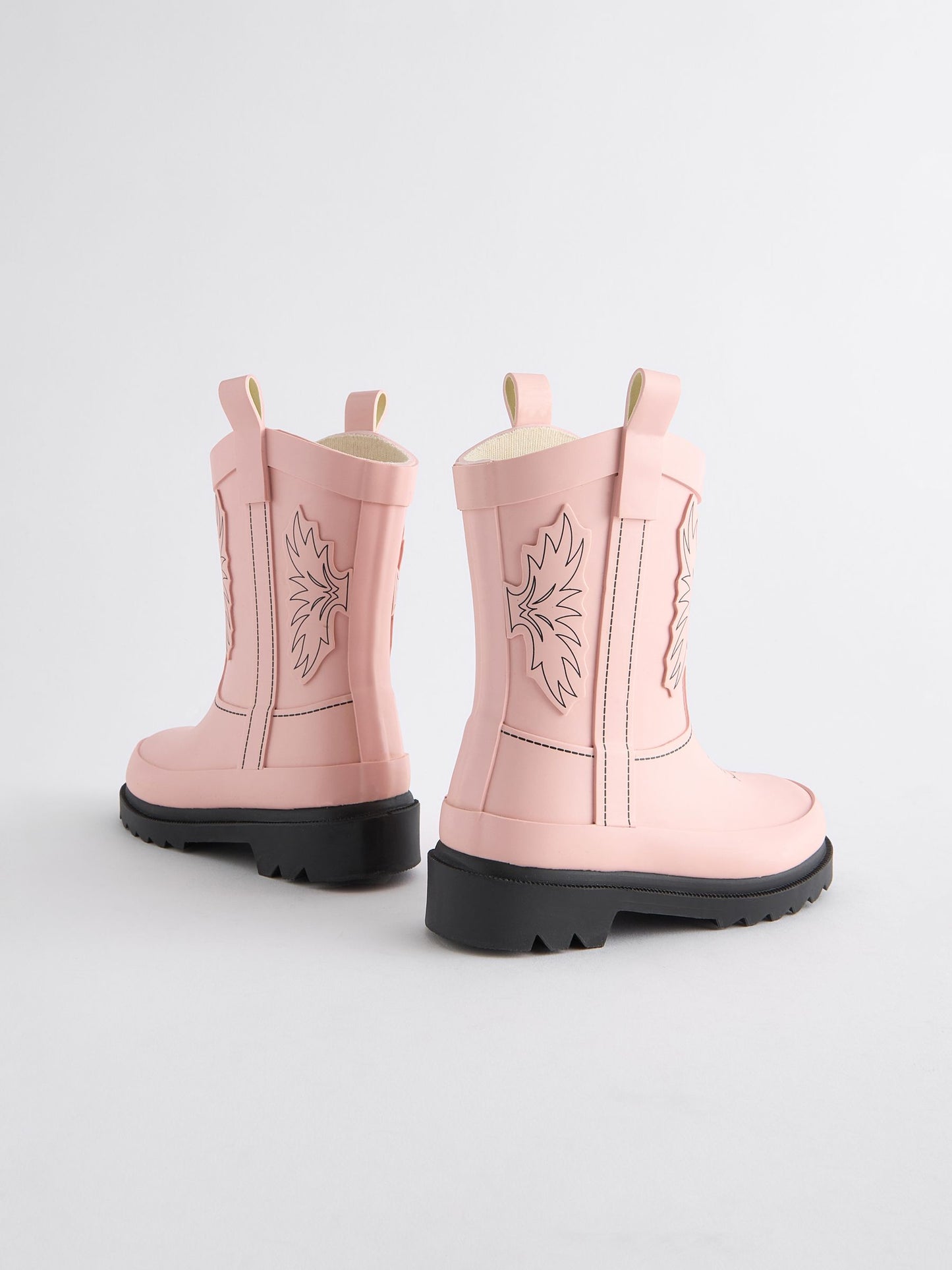 Pembe Western Yağmur Çizmesi