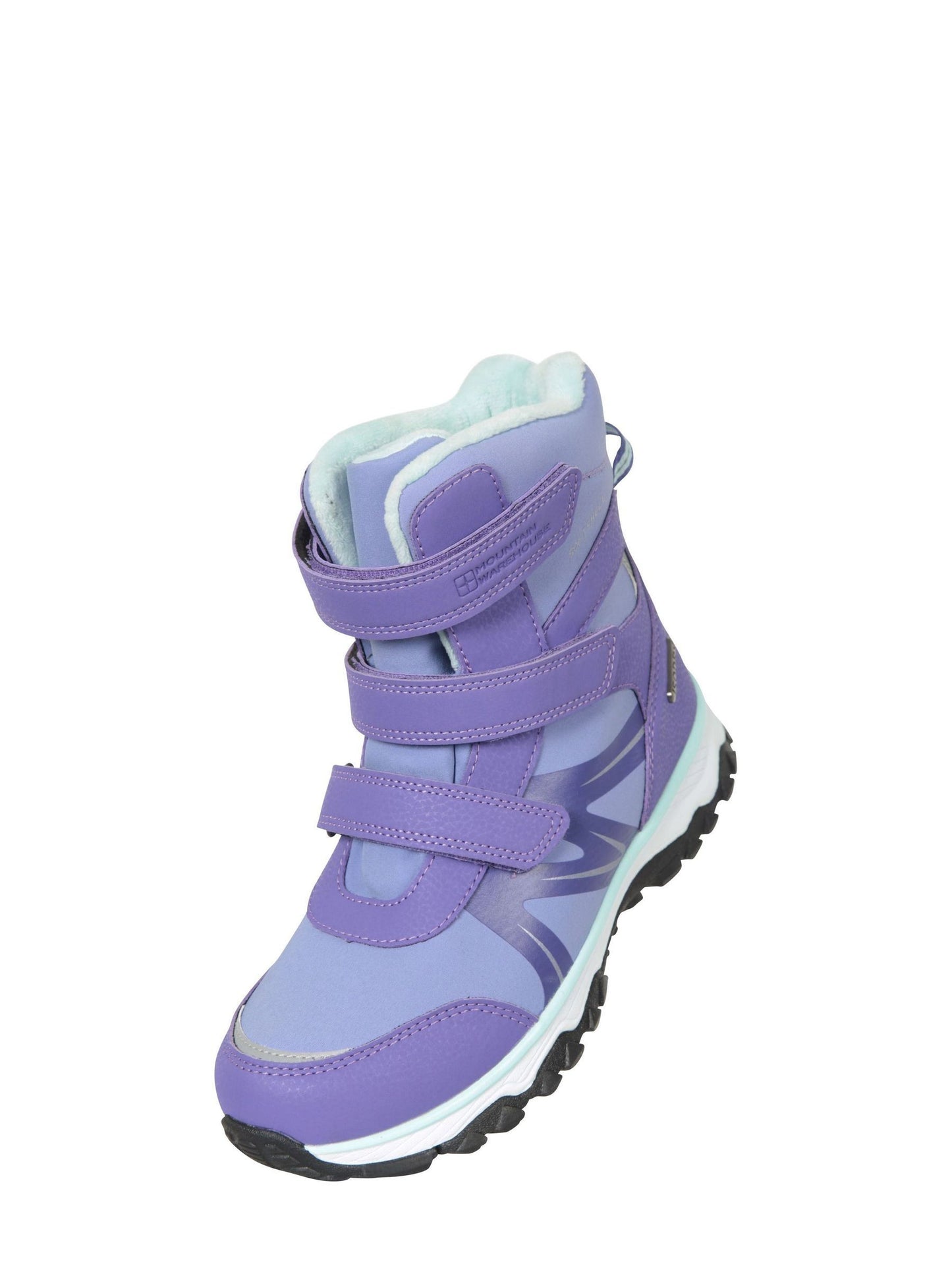 Mountain Warehouse Purple Kids Slope Softshell Snow Boots