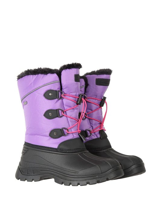 Mountain Warehouse Purple/Black Whistler  Adaptive Snow Boots