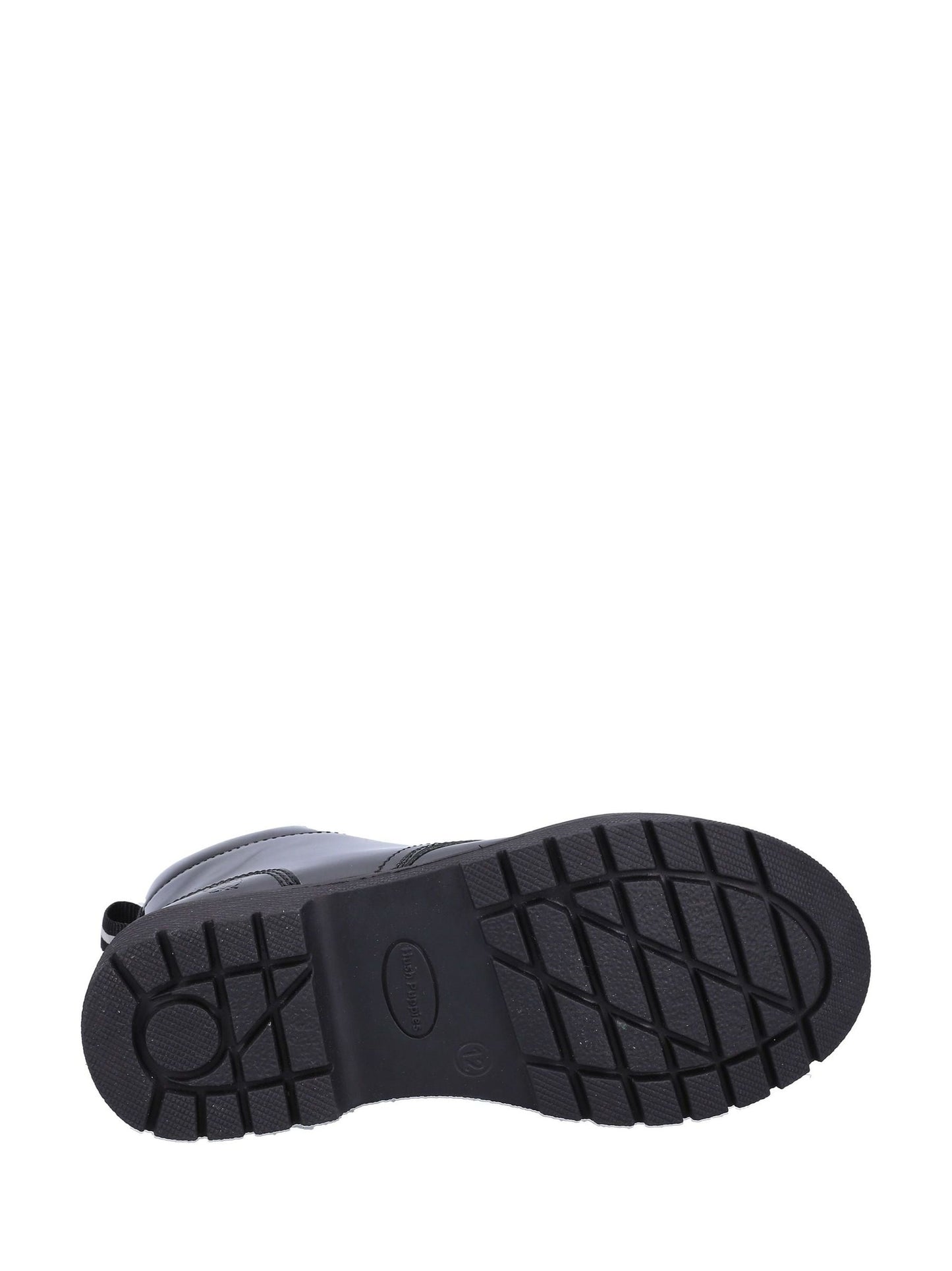 Hush Puppies Black Jolie Patent Junior Chelsea Boots