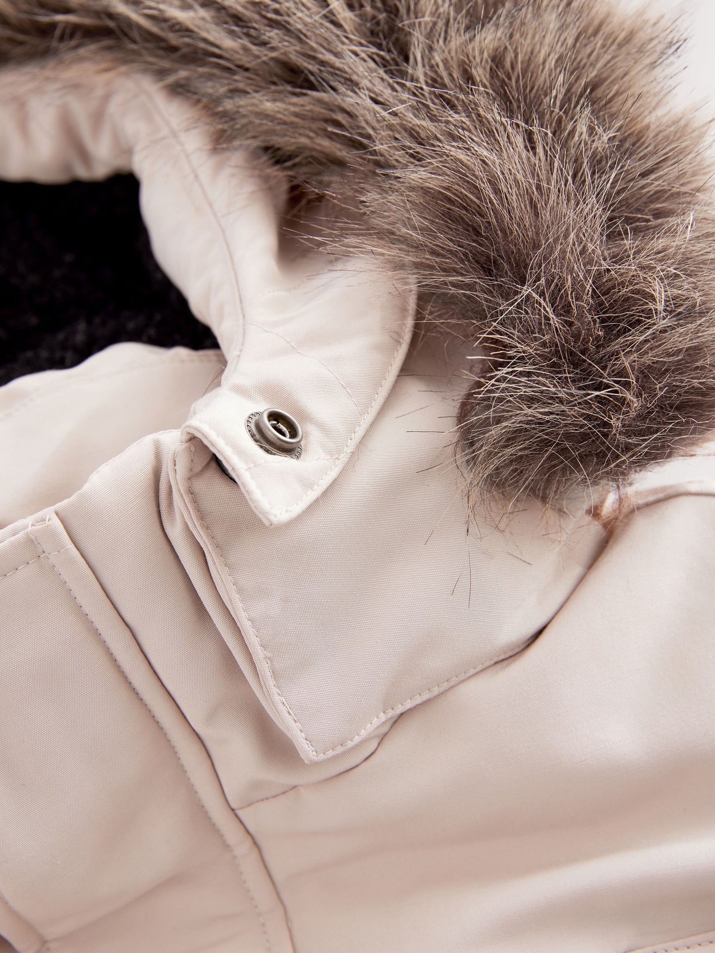 Superdry Cream Everest Parka Coat