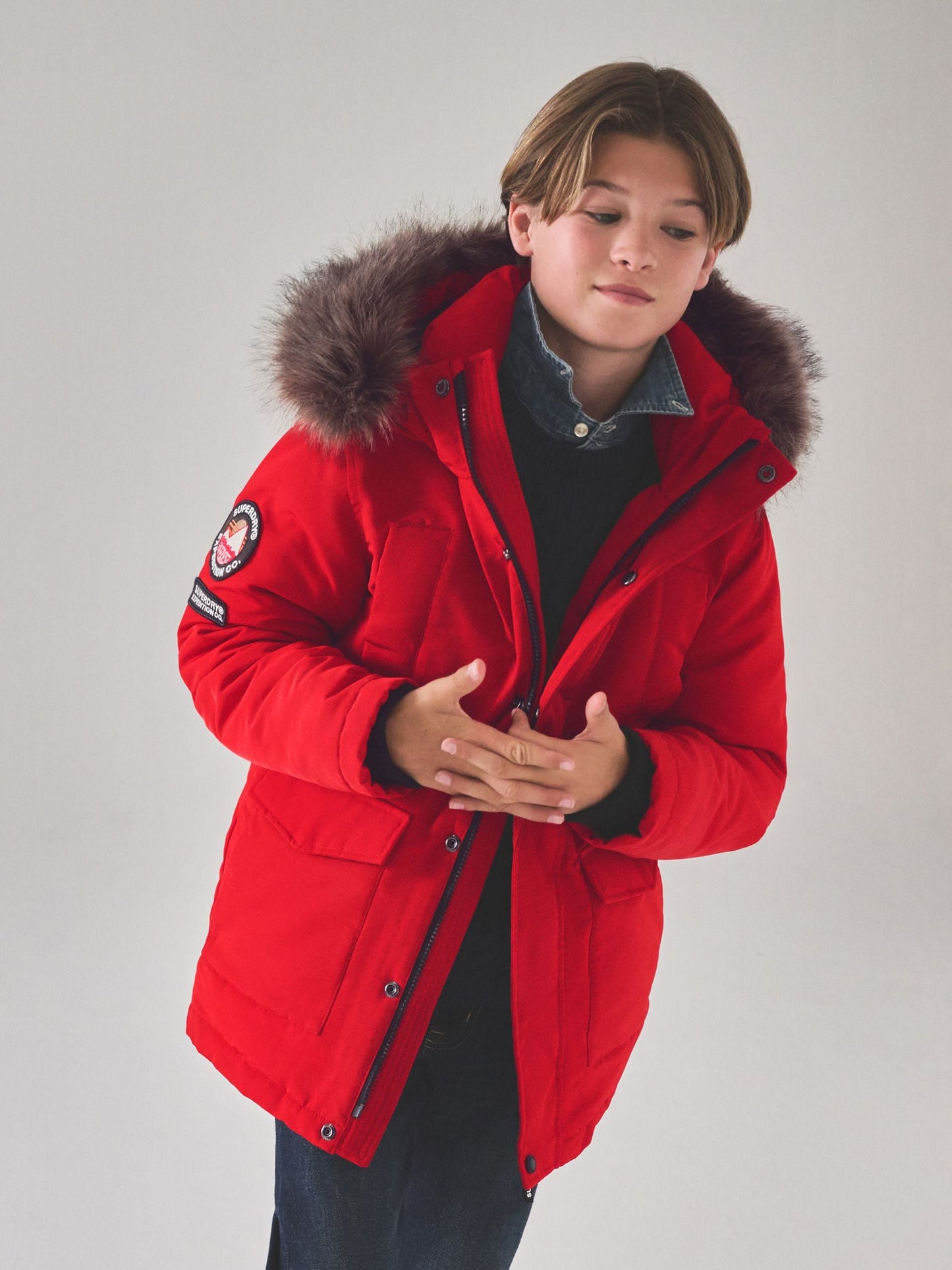 Superdry Red Everest Parka Coat