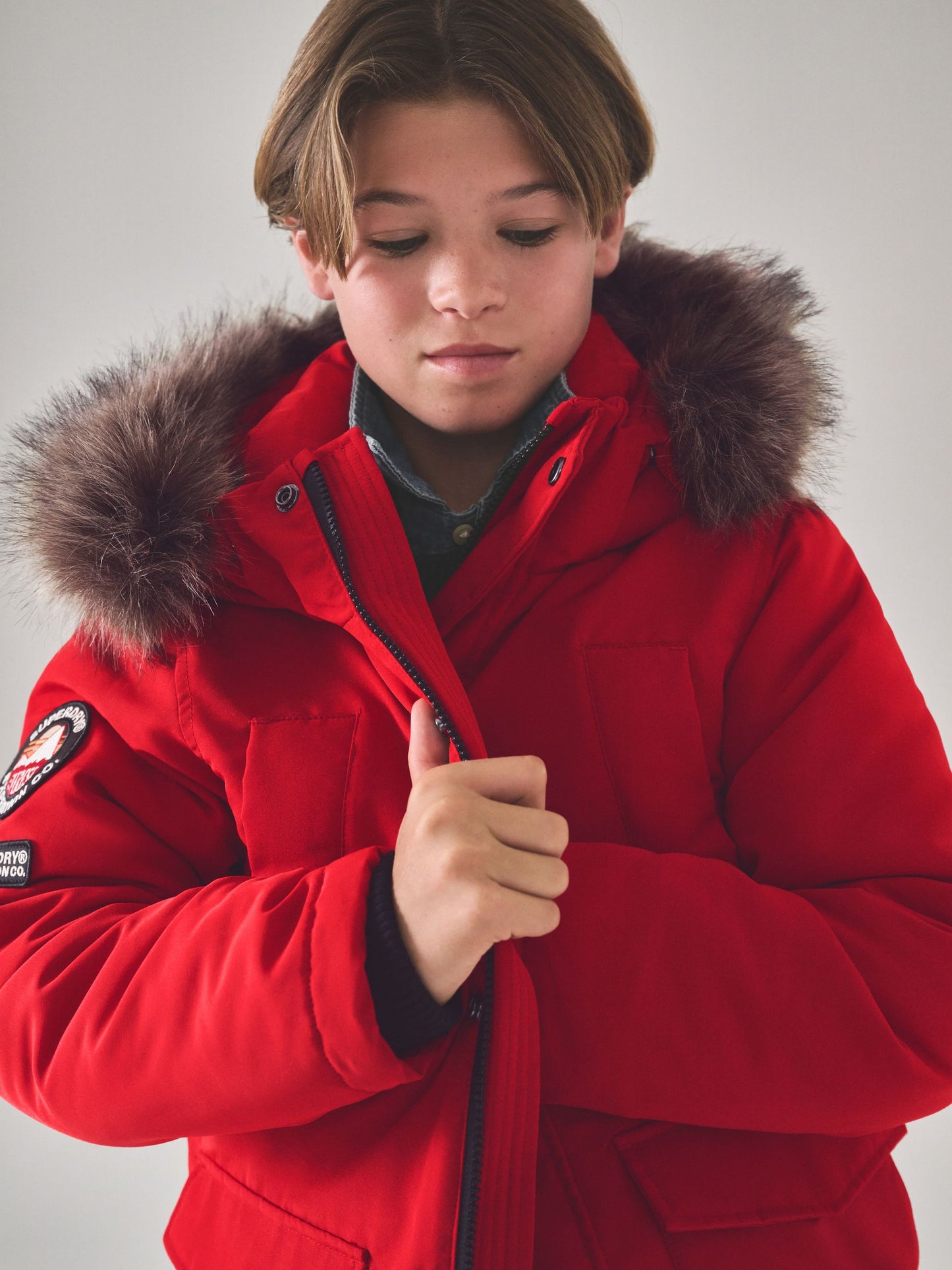 Superdry Red Everest Parka Coat