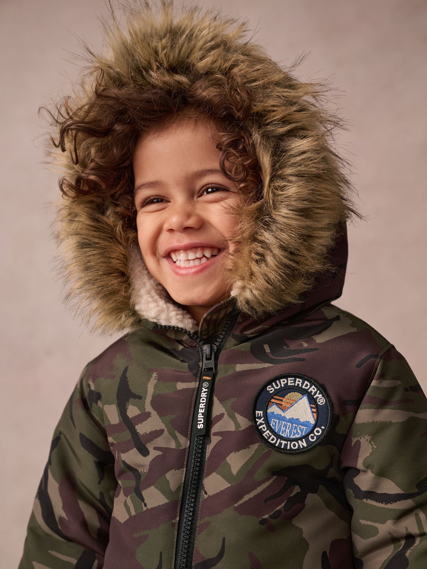 Superdry Kamuflaj Everest Kar Tulumu