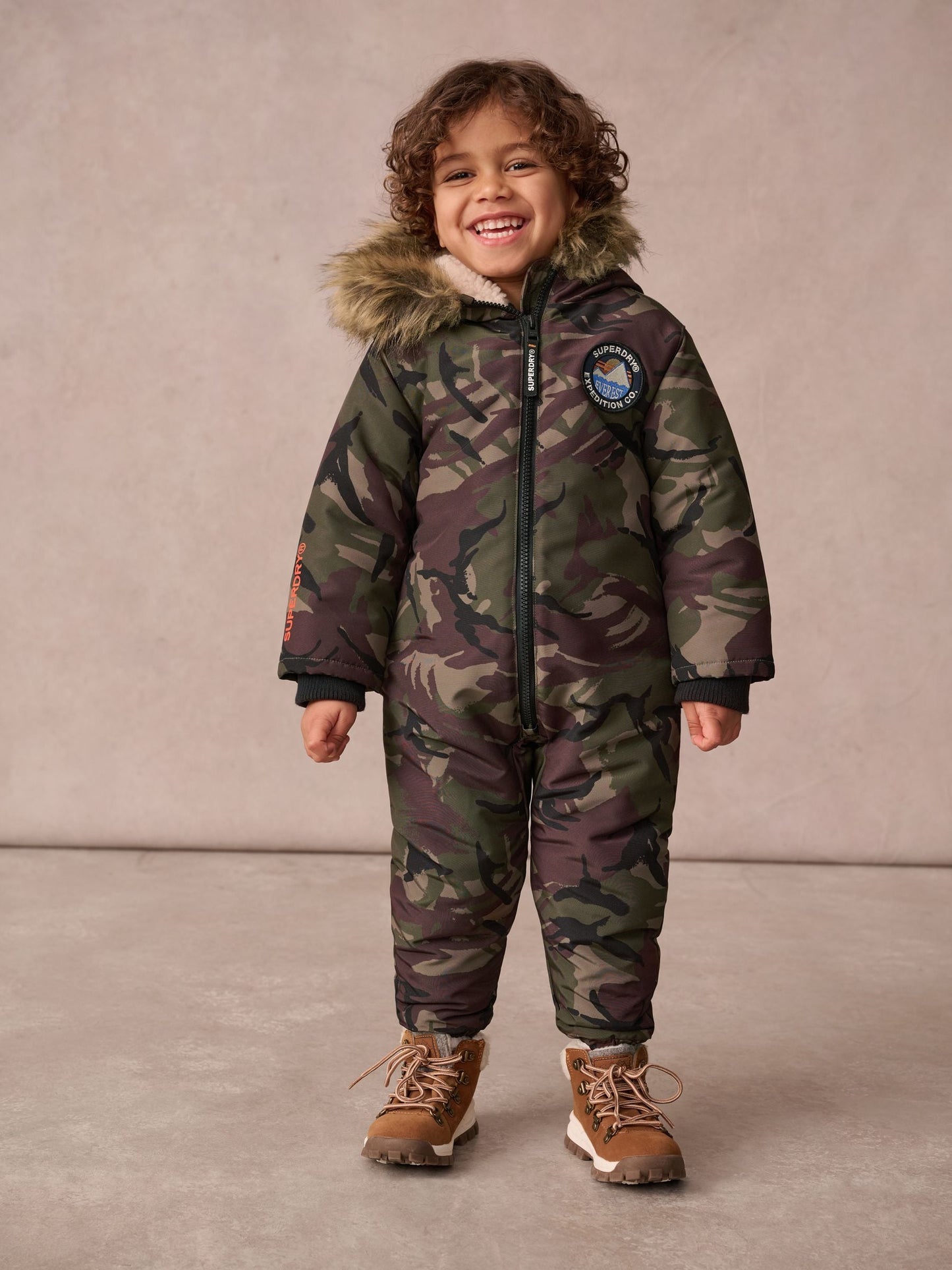 Superdry Kamuflaj Everest Kar Tulumu