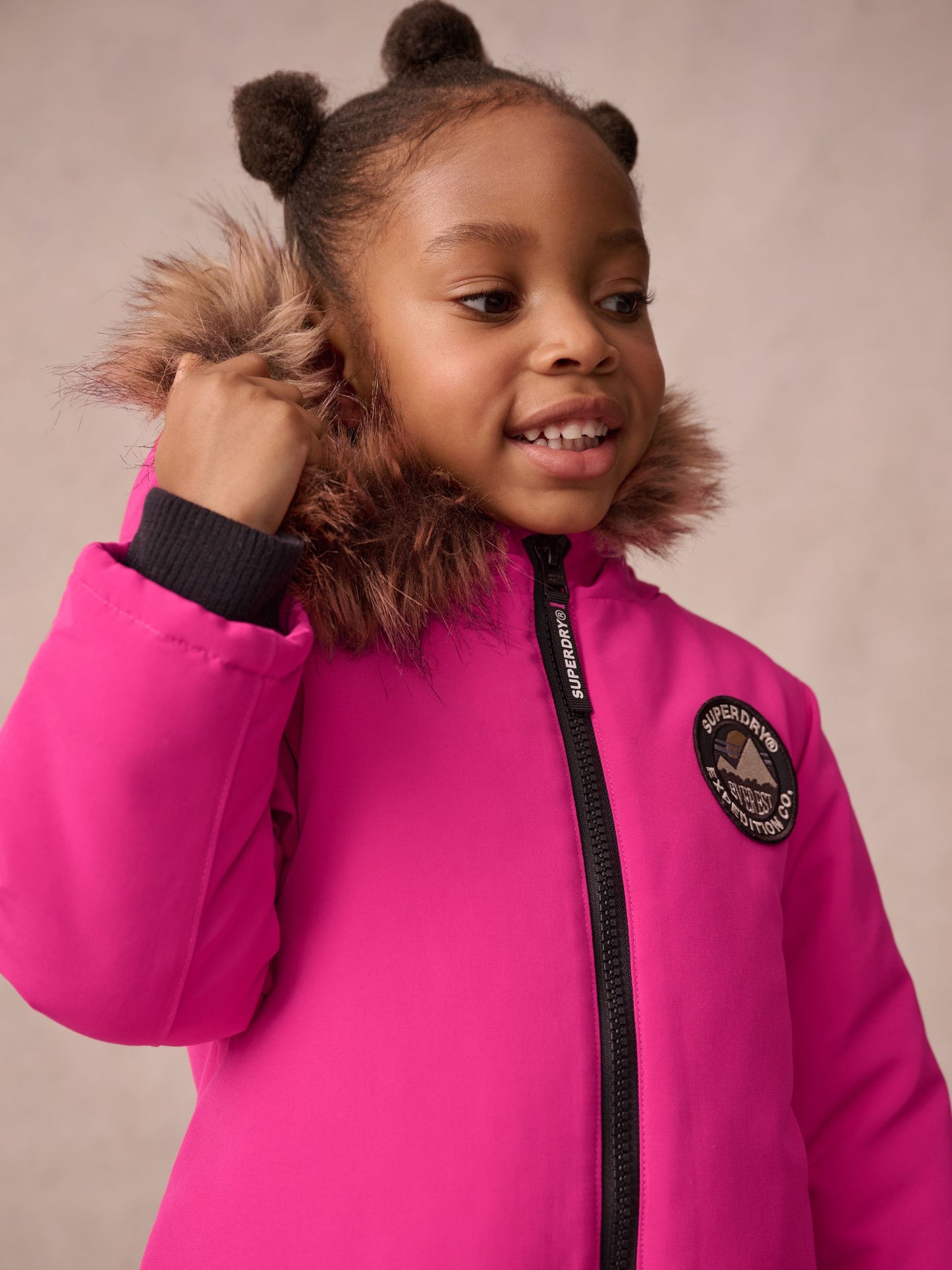 Superdry Pembe Everest Kar Tulumu