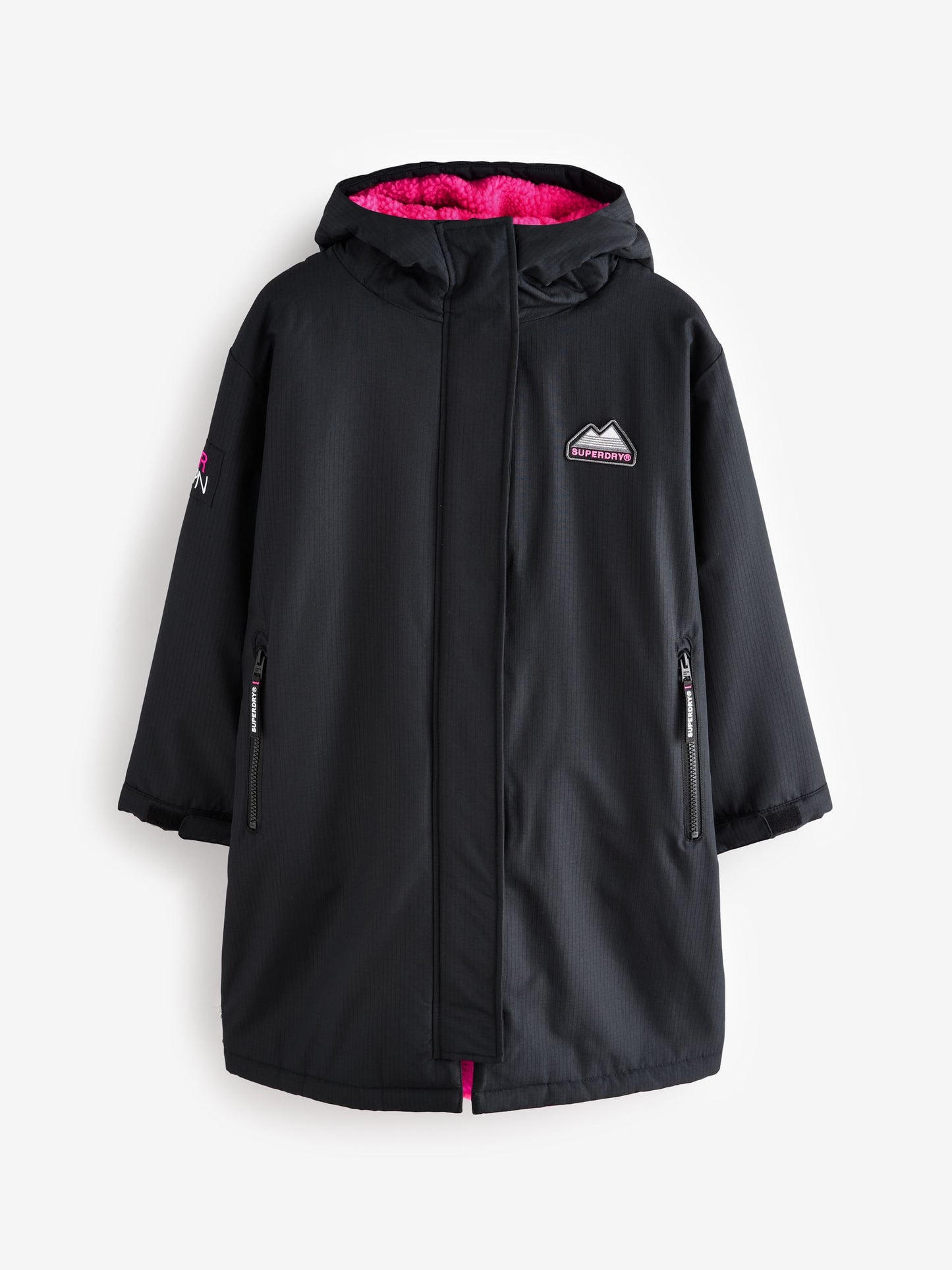 Superdry Black/Pink Changing Robe