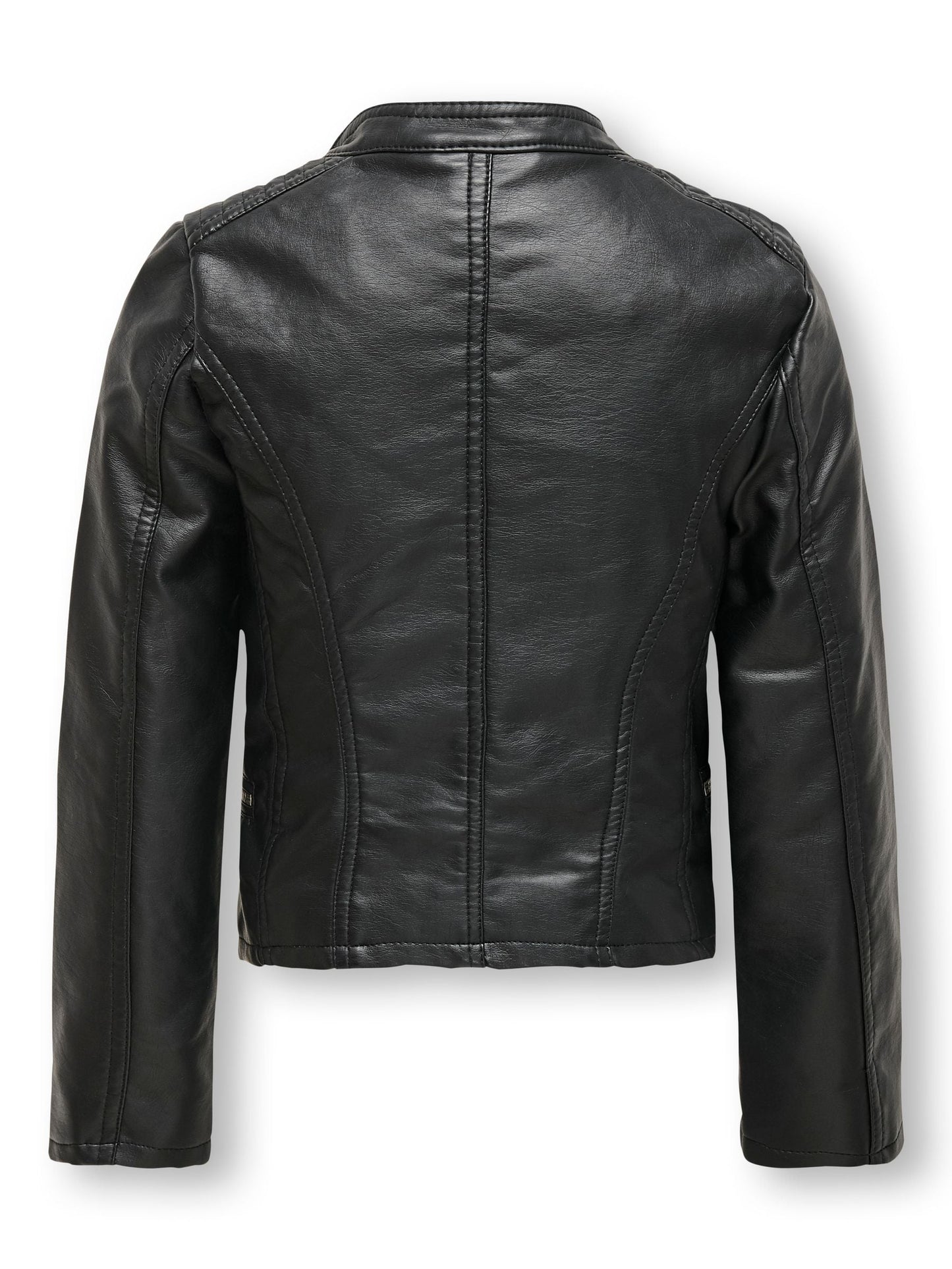 ONLY KIDS Faux Leather Biker Jacket