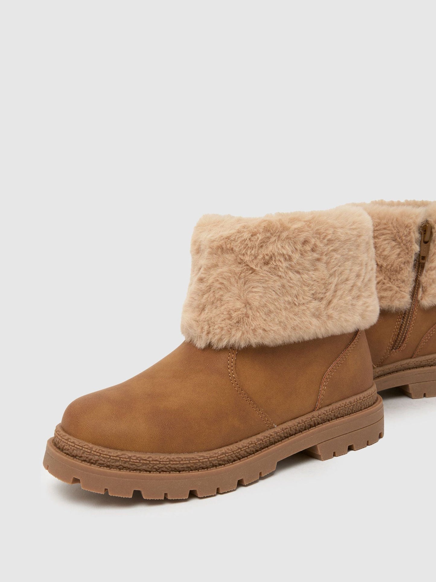 Schuh Brown Suede Cranberry Suede Boots