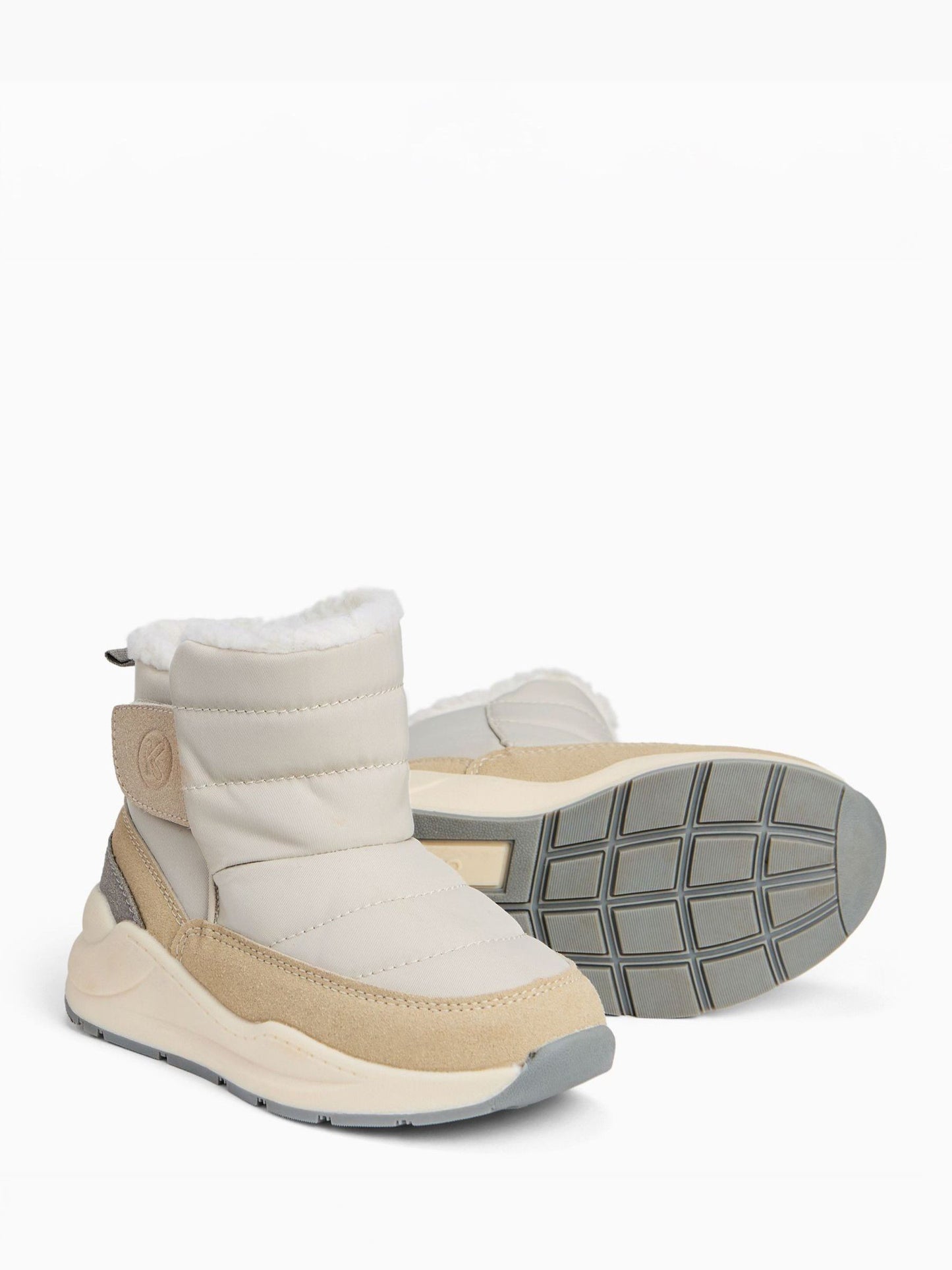 KIDLY by MORI Quilted Snow Boots