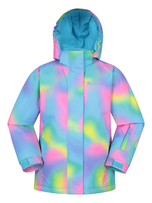 Mountain Warehouse Pink Printed Ski Jacket & Joggers Set