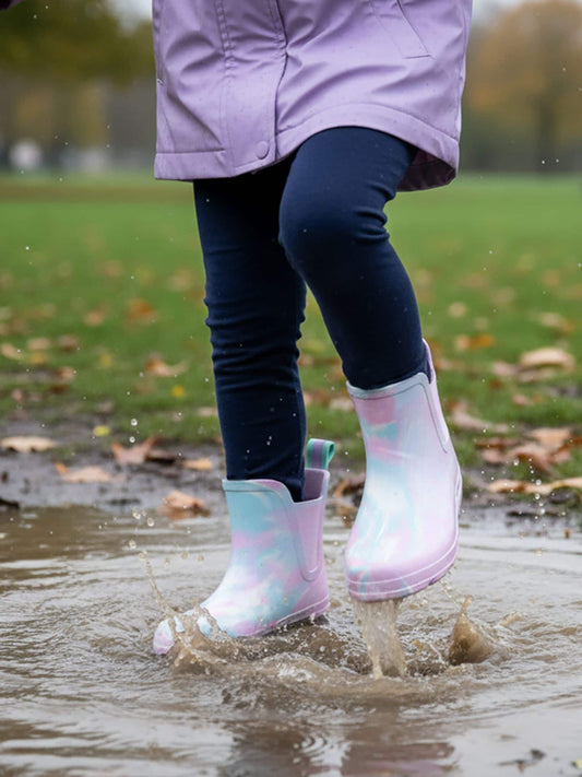 Totes Purple Charley Rain Boots