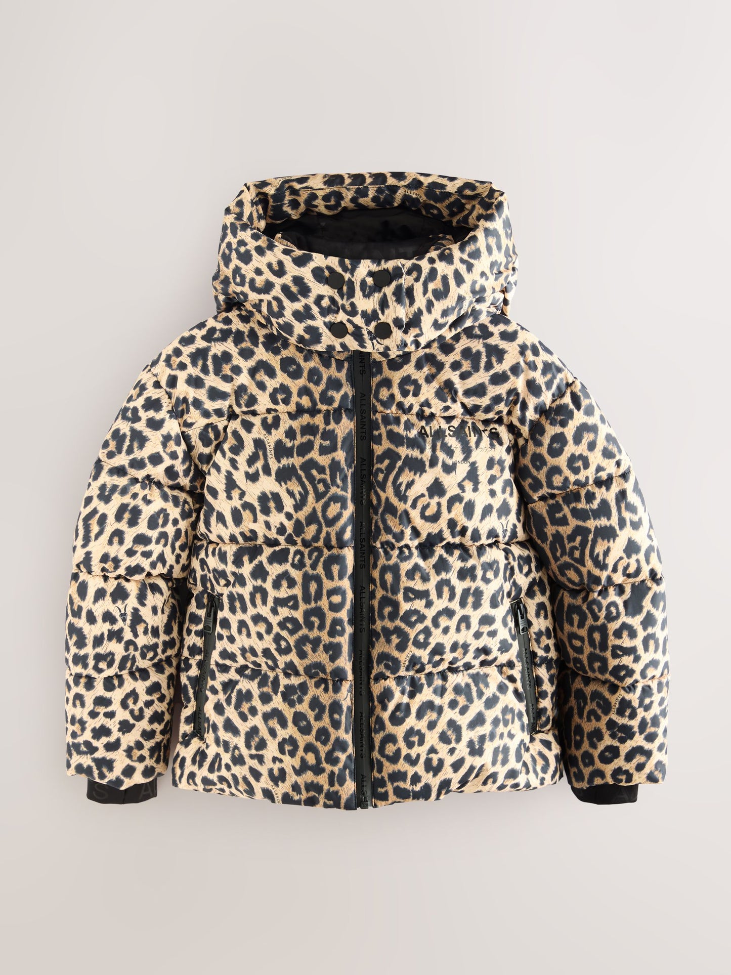 smALLSAINTS Leopard Underground Padded Coat