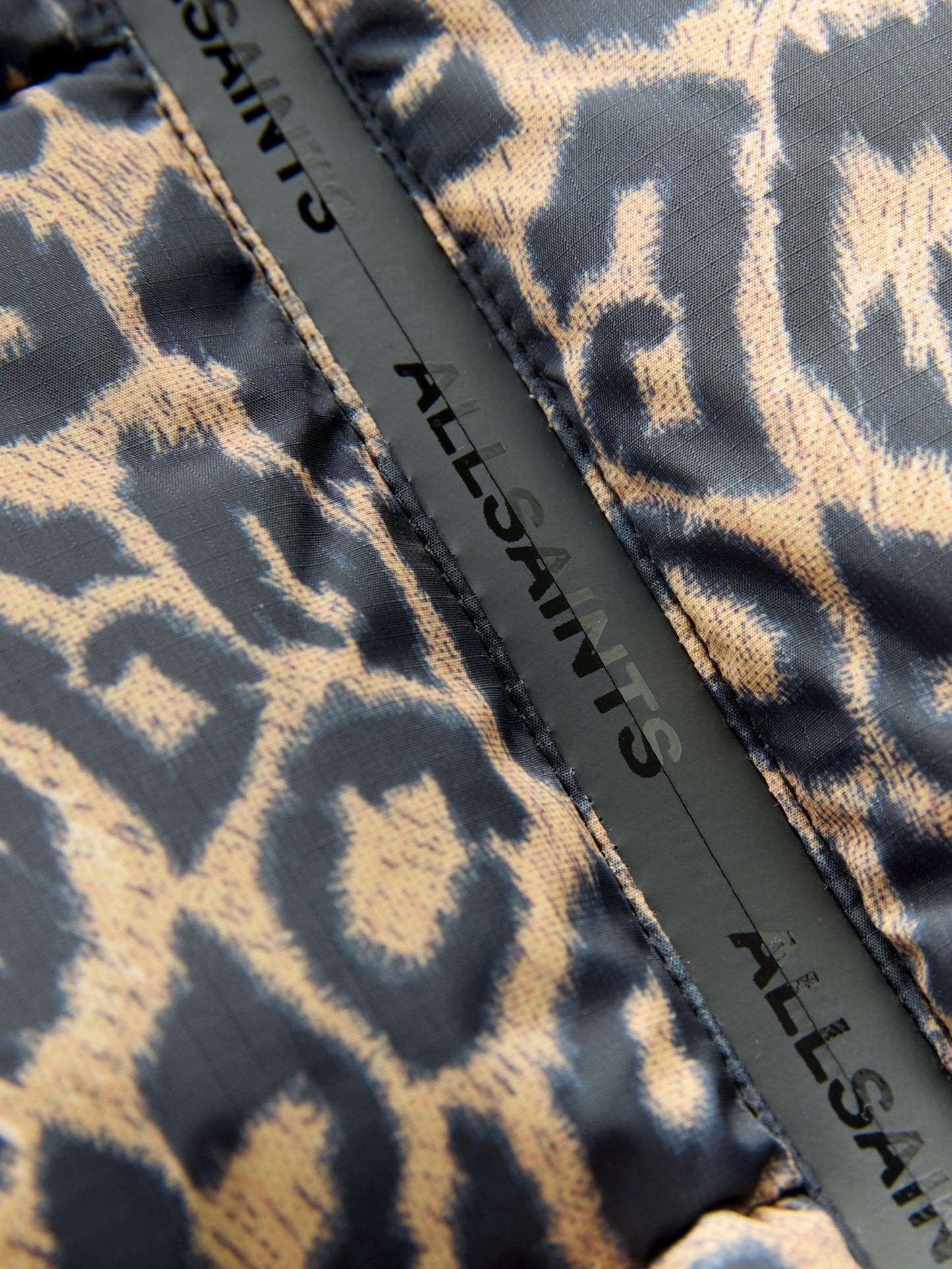 smALLSAINTS Leopard Underground Padded Coat