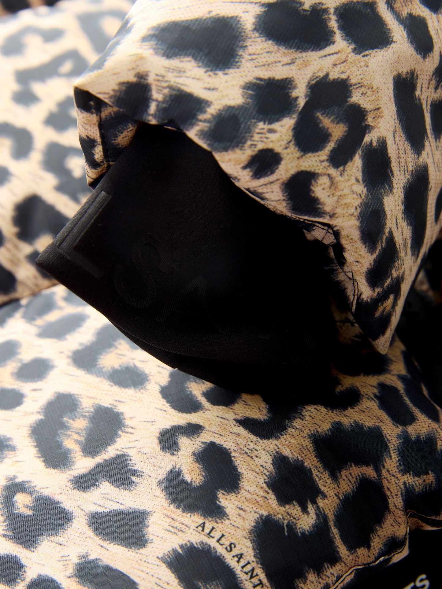smALLSAINTS Leopard Underground Padded Coat