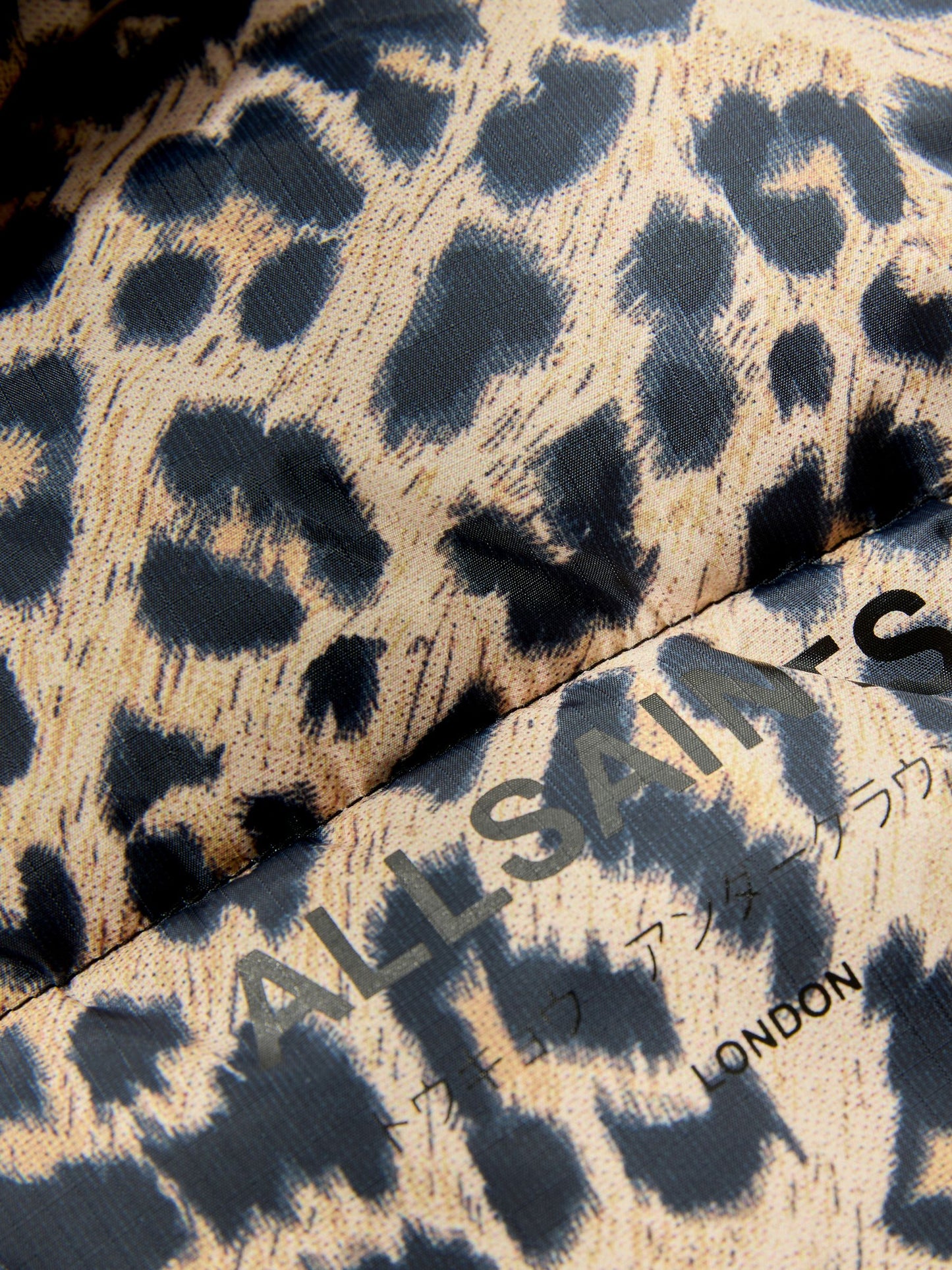 smALLSAINTS Leopard Underground Padded Coat