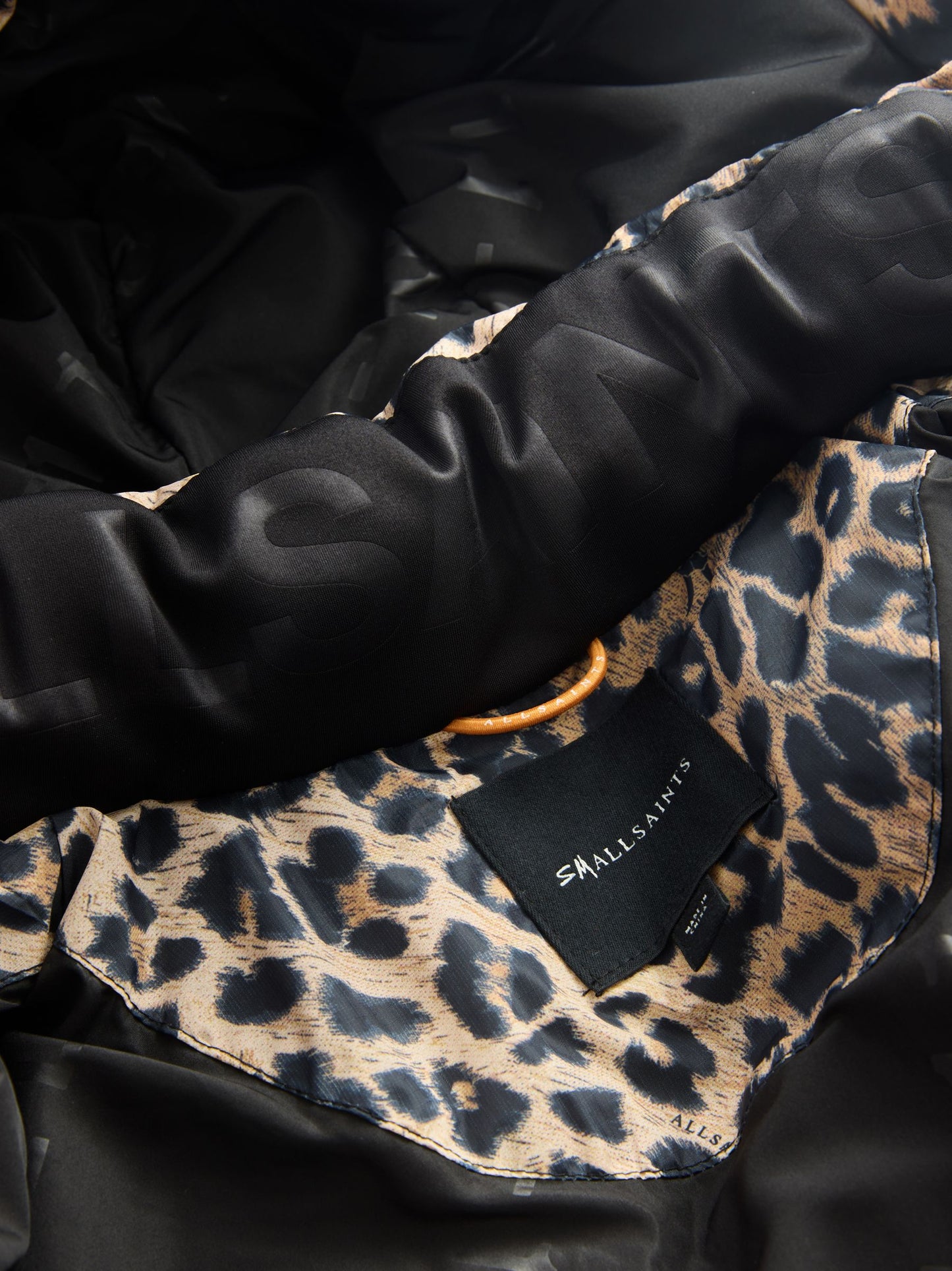 smALLSAINTS Leopard Underground Padded Coat