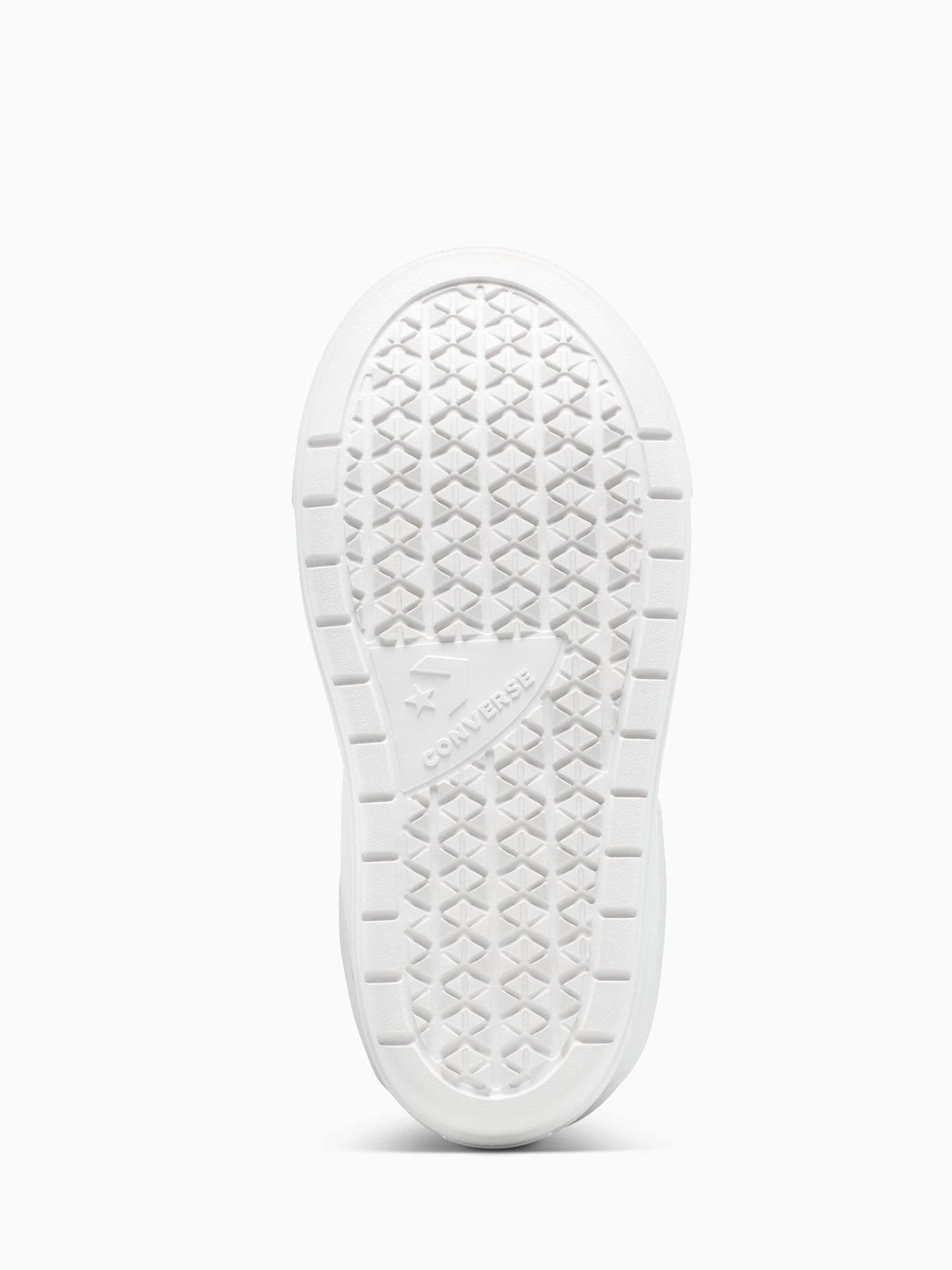 Converse Silver Chuck Taylor Kid Lift Trainers