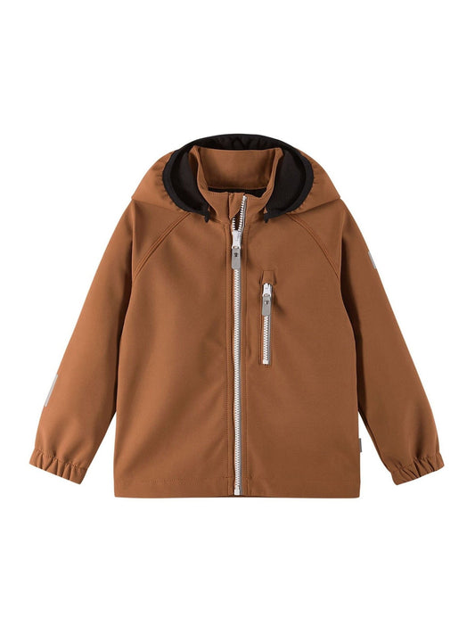 Reima Brown Waterproof Softshell Jacket Vantti