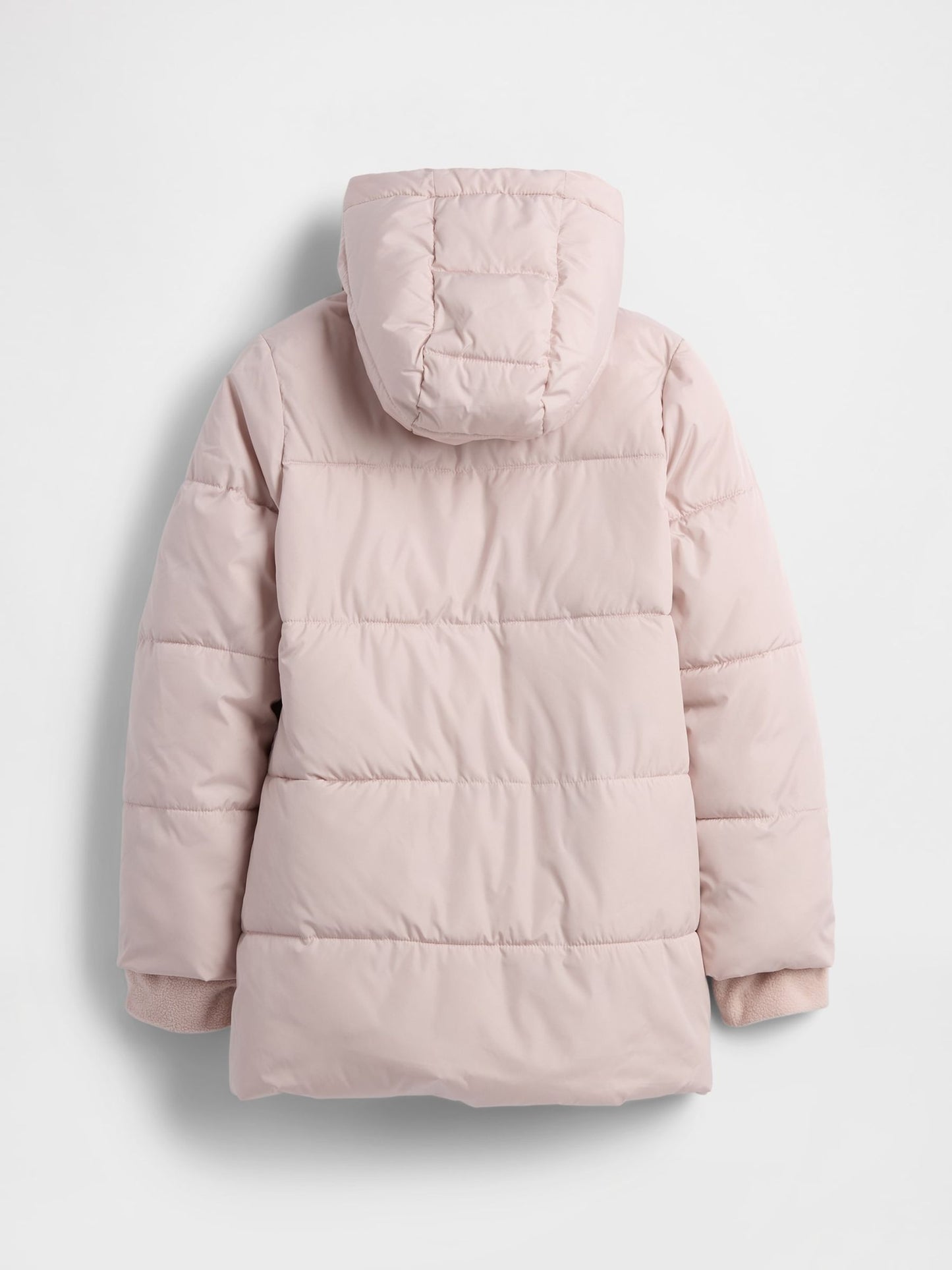 Gap Pink ColdControl Max Long Puffer Coat (4-13yrs)